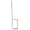 Ekena Millwork 3-in. W x 12-in. D x 16-in. H Stanfield Architectural Grade PVC Knee Brace BRCP03X12X16STA - alternate 5